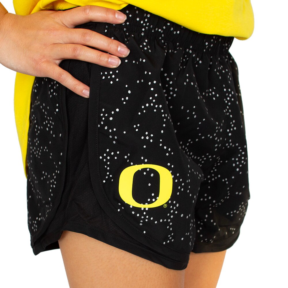 Classic Oregon O, Nike, Black, Shorts, Polyester, Women, Tempo, 954282